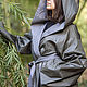 Двусторонняя куртка-кимоно с капюшоном и поясом, Куртки, Зеленоград,  Фото №1