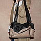 Backpack leather bag -Cat. Backpack - shoulder bag - cat from the skin, Backpacks, Moscow,  Фото №1