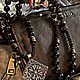 Мужские Бусы/Гайтан «Время Первых» Из камней с кулоном Вегвизир. Бусы. 'Gentle Flover”. Ярмарка Мастеров.  Фото №6