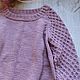 Women's 'pearl' sweater'. Sweaters. imknitwear. My Livemaster. Фото №6
