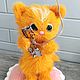 Игрушка кошка, котик, рыжий котенок. Амигуруми куклы и игрушки. Игрушки  от Натальи  Малыши для души. Ярмарка Мастеров.  Фото №13