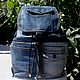 Jeans backpack for Jeans, Backpacks, Saratov,  Фото №1