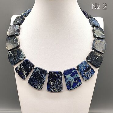 Украшения ручной работы. Ярмарка Мастеров - ручная работа Колье - натуральный варисцит, аметист и агат. Handmade.