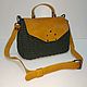 Сумка "Cross Body". Сумка через плечо. t_f_handmade. Ярмарка Мастеров.  Фото №5