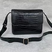 Сумки и аксессуары handmade. Livemaster - original item Bag-tablet made of genuine crocodile leather, custom-made!. Handmade.
