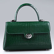 Сумки и аксессуары handmade. Livemaster - original item Women`s bag made of genuine crocodile leather IMA0807VG4. Handmade.