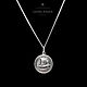 Винтаж: Серебряный медальон на цепочке GEORG JENSEN «Драккар». Дания. Кулоны винтажные. Monsieur Quemado: Серебро и Кожа. Интернет-магазин Ярмарка Мастеров.  Фото №2