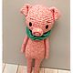 Свинка. Амигуруми куклы и игрушки. Handmade Zone Annette. Ярмарка Мастеров.  Фото №4