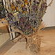 Bouquet of dried flowers with wormwood and blueberry. Bouquets. Ekostil. My Livemaster. Фото №4