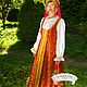 Заказать Костюм фольклорный «Сударыня» (взрослый). Ольга Folkruss. Ярмарка Мастеров. . Народные костюмы Фото №3