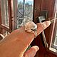 Кольцо кварц и стрекоза. Кольца. Ювелирные изюминки украшения. Ярмарка Мастеров.  Фото №6