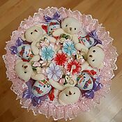 Цветы и флористика handmade. Livemaster - original item Bouquets of sweets and toys to your Beloved friend. Handmade.