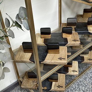 Для дома и интерьера ручной работы. Ярмарка Мастеров - ручная работа Корпоративные подарки - подставки для наручных часов. Handmade.