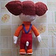 "Малыш Барбоскин" вязаная игрушка. Мягкие игрушки. Марина Аксёнова. Интернет-магазин Ярмарка Мастеров.  Фото №2