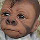 Order Reborn monkey(gorilla), Pearl, Kiwi Gorilla, by Denise Pratt. Doll's Paradise (Lyudmila79). Livemaster. . Reborn Фото №3