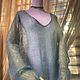 Свитер паутинка из мохера. Свитеры. Knitwork_room (Вязаные вещи в наличии и под заказ). Интернет-магазин Ярмарка Мастеров.  Фото №2