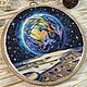 Cross-stitch From Moon to Earth. Pictures. sweet-home11. Online shopping on My Livemaster.  Фото №2