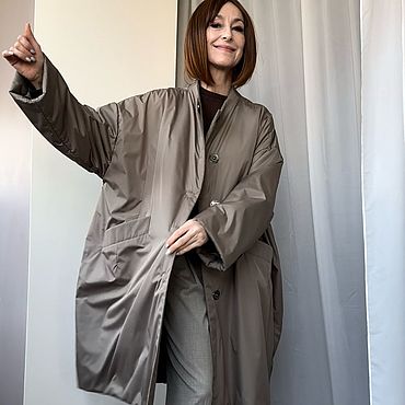 Одежда ручной работы. Ярмарка Мастеров - ручная работа Пальто «Облегченное». Handmade.