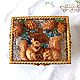  Casket with squirrels 2. Box. Nadezhda Belova Christmas gift. My Livemaster. Фото №5
