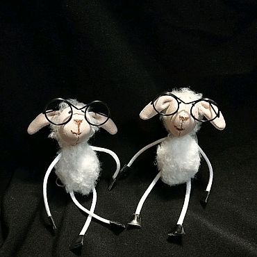 Куклы и игрушки ручной работы. Ярмарка Мастеров - ручная работа Барашек-умник. Handmade.