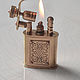 Order Petrol lighter with an ornament on the plate. nikosn. Livemaster. . Cigar-lighter Фото №3