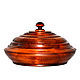 A cup with a lid made of natural Siberian Cedar -a bowl with a lid K33, Jars, Novokuznetsk,  Фото №1