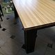 Стол обеденный из массива. Столы. Сергей (sv-design). Ярмарка Мастеров.  Фото №4