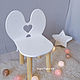 Children's high chair ' Angel '. Furniture for a nursery. Night Light 54. Online shopping on My Livemaster.  Фото №2