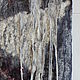Panel made of felt, with a branch. Carpets. STUDIO-FELT Katerina Alekseeva. My Livemaster. Фото №4