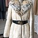 Mink fur coat with lynx, Fur Coats, Moscow,  Фото №1