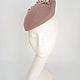 Nataly hat with a twig. Hats1. Exclusive HATS. LANA ANISIMOVA.. My Livemaster. Фото №5