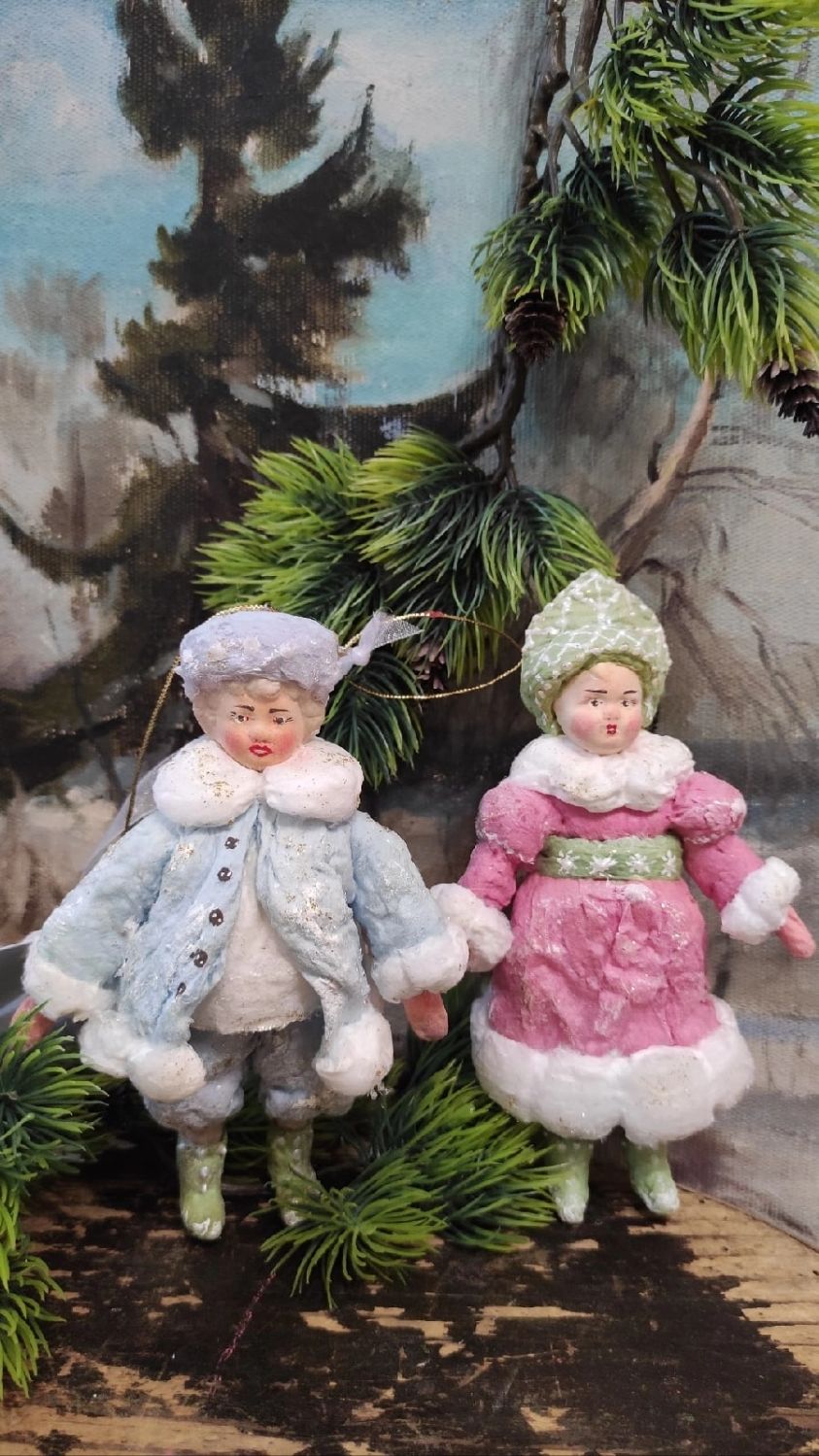 Ватные игрушки купить в интернет-магазине Ярмарка Мастеров по цене 2500 ...