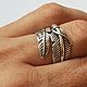 Кольцо из серебра " Перышко ". Кольца. Newstylejewelry. Ярмарка Мастеров.  Фото №4