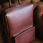 Copy of Stylish leather backpack.Sling backpack.Comfortable backpack