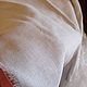 Весовой лоскут 100% льна на салфетки, для творчества. Салфетки. Svetlana Linen textiles. Интернет-магазин Ярмарка Мастеров.  Фото №2