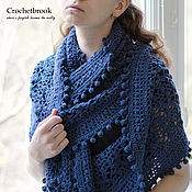 Аксессуары handmade. Livemaster - original item Openwork crocheted cowl. Handmade.