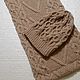 Set knitted hat and Snood Golden fleece. Headwear Sets. HOBBIMANIYA. My Livemaster. Фото №5