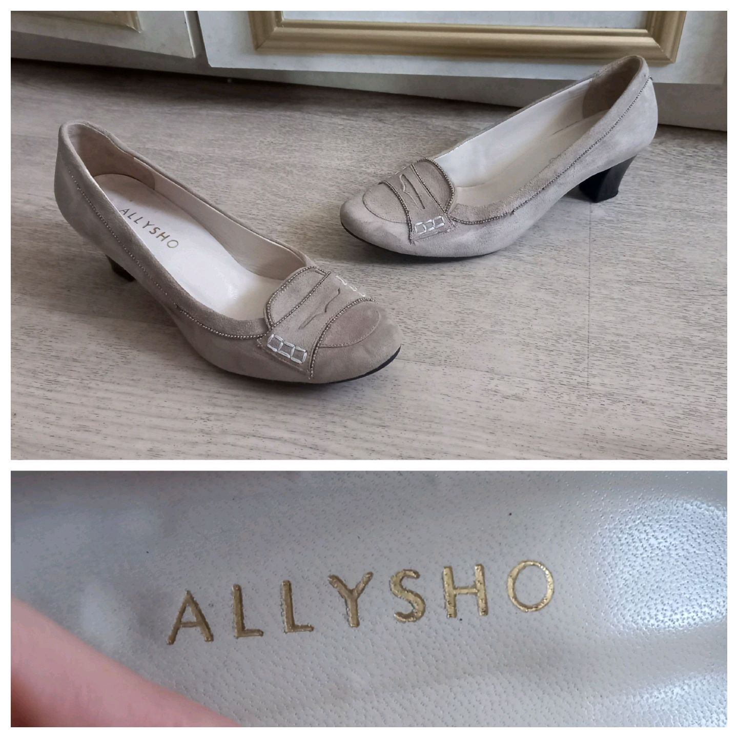 Винтаж: Allysho туфли натуральная замша в интернет-магазине на Ярмарке ...