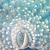 Картина акварель Колокольчики, картина с цветами