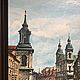 Order Painting 'Streets of Warsaw', oil, Poland. Dutch West - Indian Company. Livemaster. . Vintage paintings Фото №3
