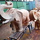 Деревянный декоративный слон, Скульптуры, Уфа,  Фото №1