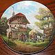 Decorative plates 'Idyll of village life', Germany. Vintage interior. Mir Stariny. Online shopping on My Livemaster.  Фото №2