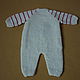 Order Romper with a mouse and booties. 4 children-baby. Livemaster. . Overall for children Фото №3