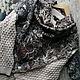 Handkerchief beautiful gray-brown ' Mystery'. Shawls1. ZanKa. My Livemaster. Фото №6