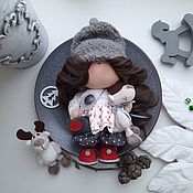 Куклы и игрушки handmade. Livemaster - original item Doll interior doll textile Doll made of fabric. Handmade.