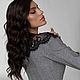Заказать Платье из костюмной ткани  с кружевной отделкой. SOLOdress. Ярмарка Мастеров. . Платья Фото №3