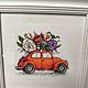 Cross-stitch Painting, Flower Machine, Embroidery. Pictures. sweet-home11. Online shopping on My Livemaster.  Фото №2