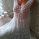 Order Fishnet sundress crochet 'Pretty woman'. hand knitting from Galina Akhmedova. Livemaster. . Sundresses Фото №3