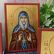 Картины и панно handmade. Livemaster - original item Icon of St. Gabriel Urgebadze.. Handmade.