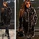 fur cocoon coat from Tigaki 'bars', Fur Coats, Moscow,  Фото №1